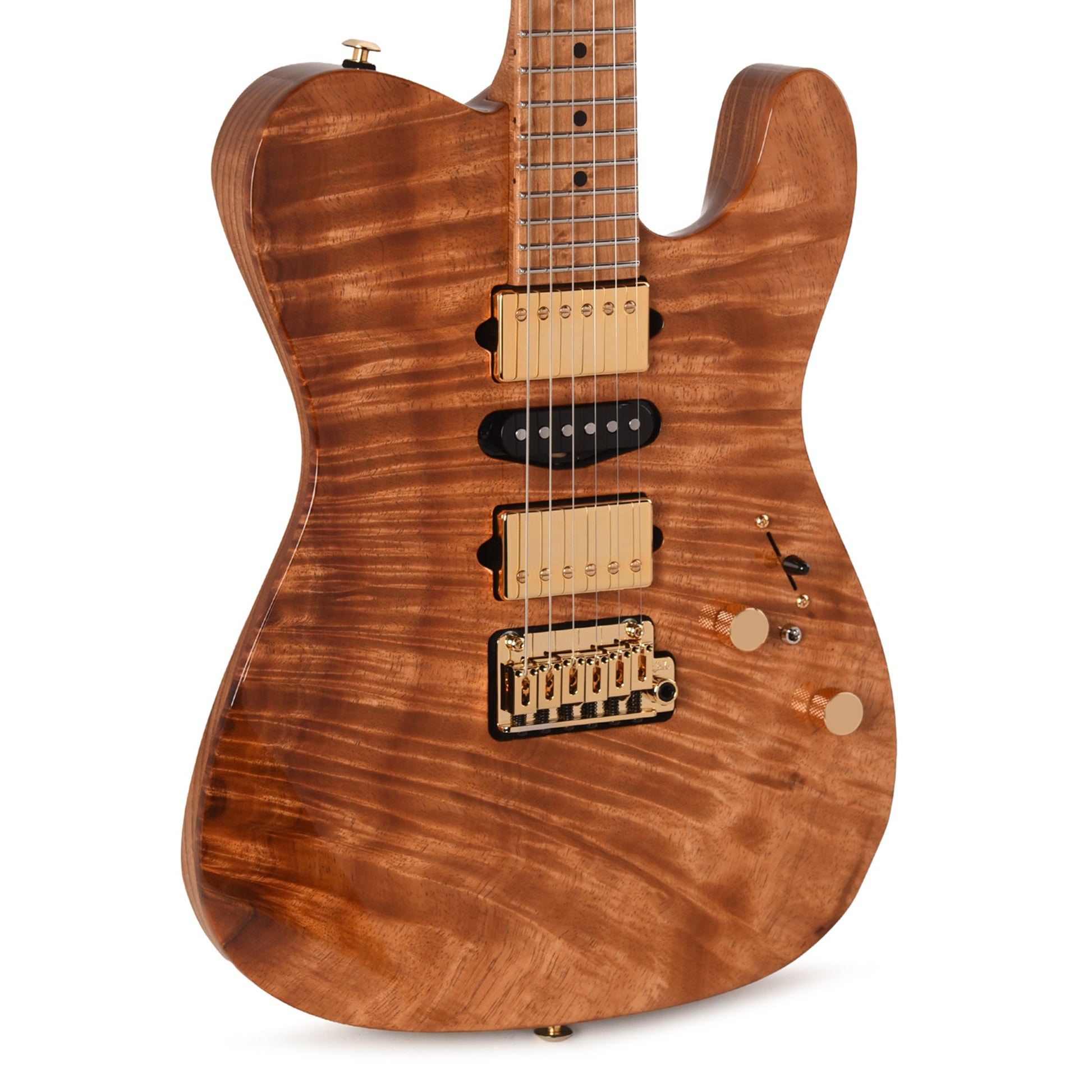 Suhr Custom Modern T Natural w/CME-Selected Figured 1-Piece Koa Top