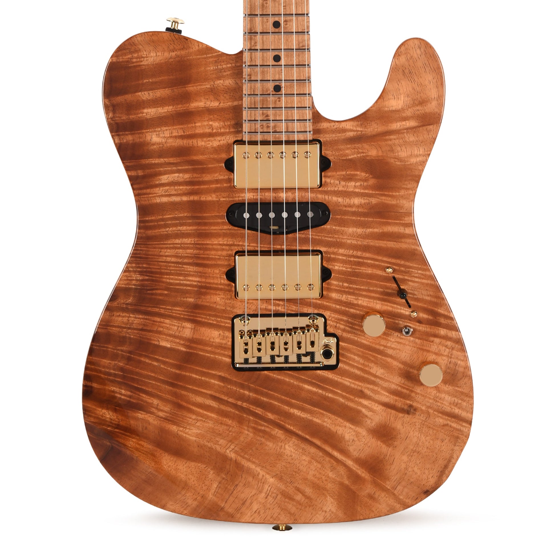 Suhr Custom Modern T Natural w/CME-Selected Figured 1-Piece Koa Top
