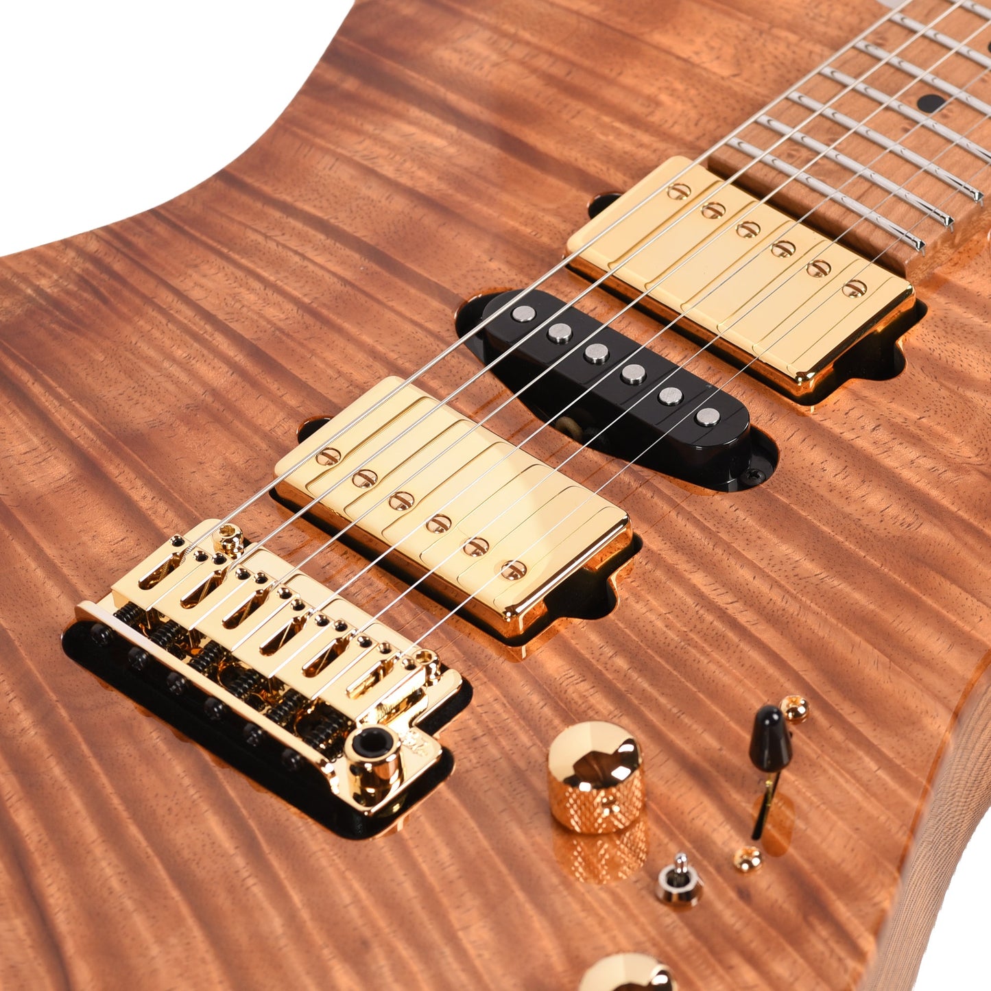 Suhr Custom Modern T Natural w/CME-Selected Figured 1-Piece Koa Top