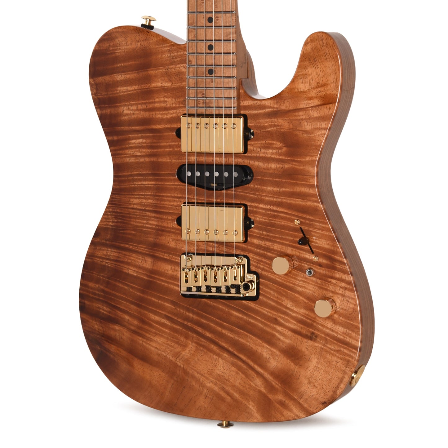 Suhr Custom Modern T Natural w/CME-Selected Figured 1-Piece Koa Top