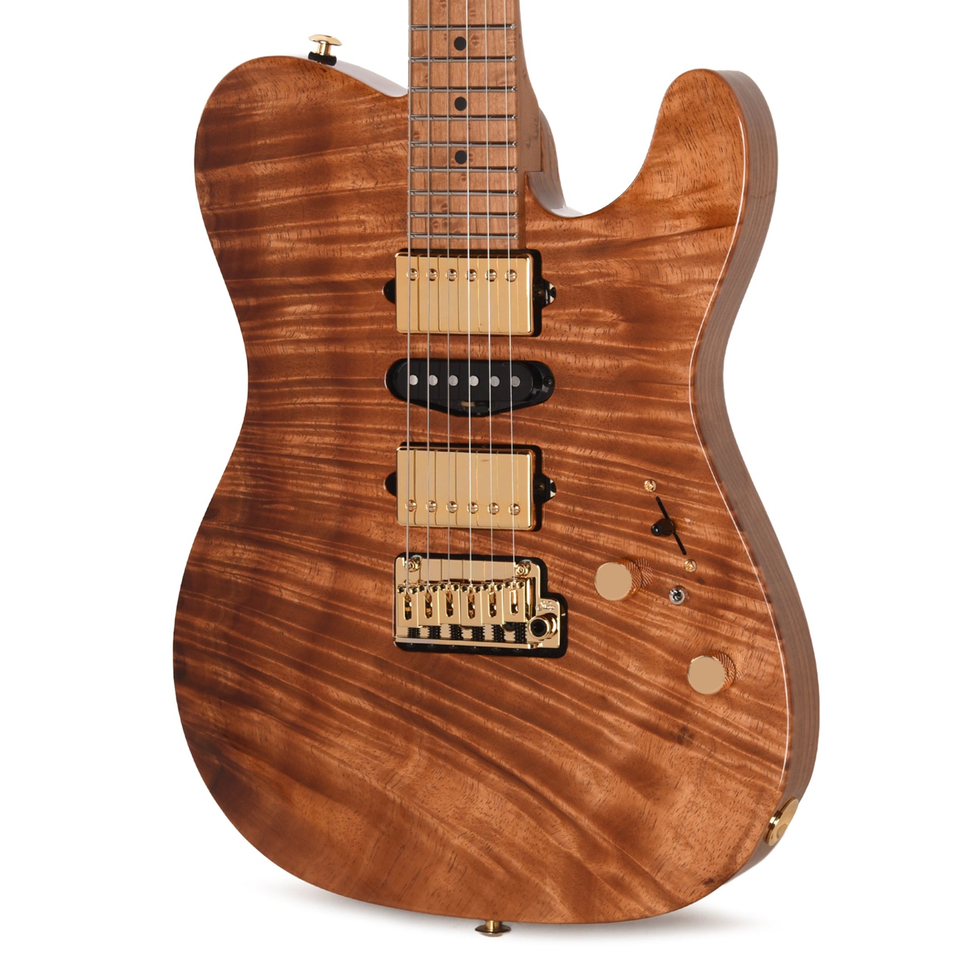 Suhr Custom Modern T Natural w/CME-Selected Figured 1-Piece Koa Top