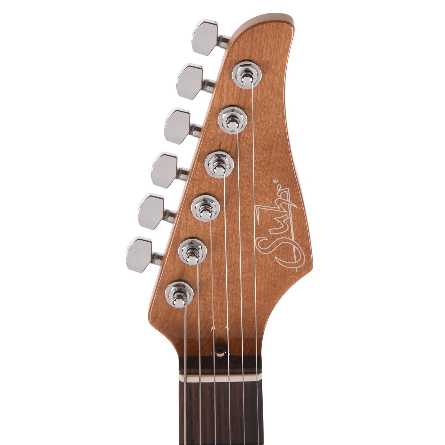 Suhr Custom Standard Trans Blue Denim w/ CME-Selected Quilt Maple Top