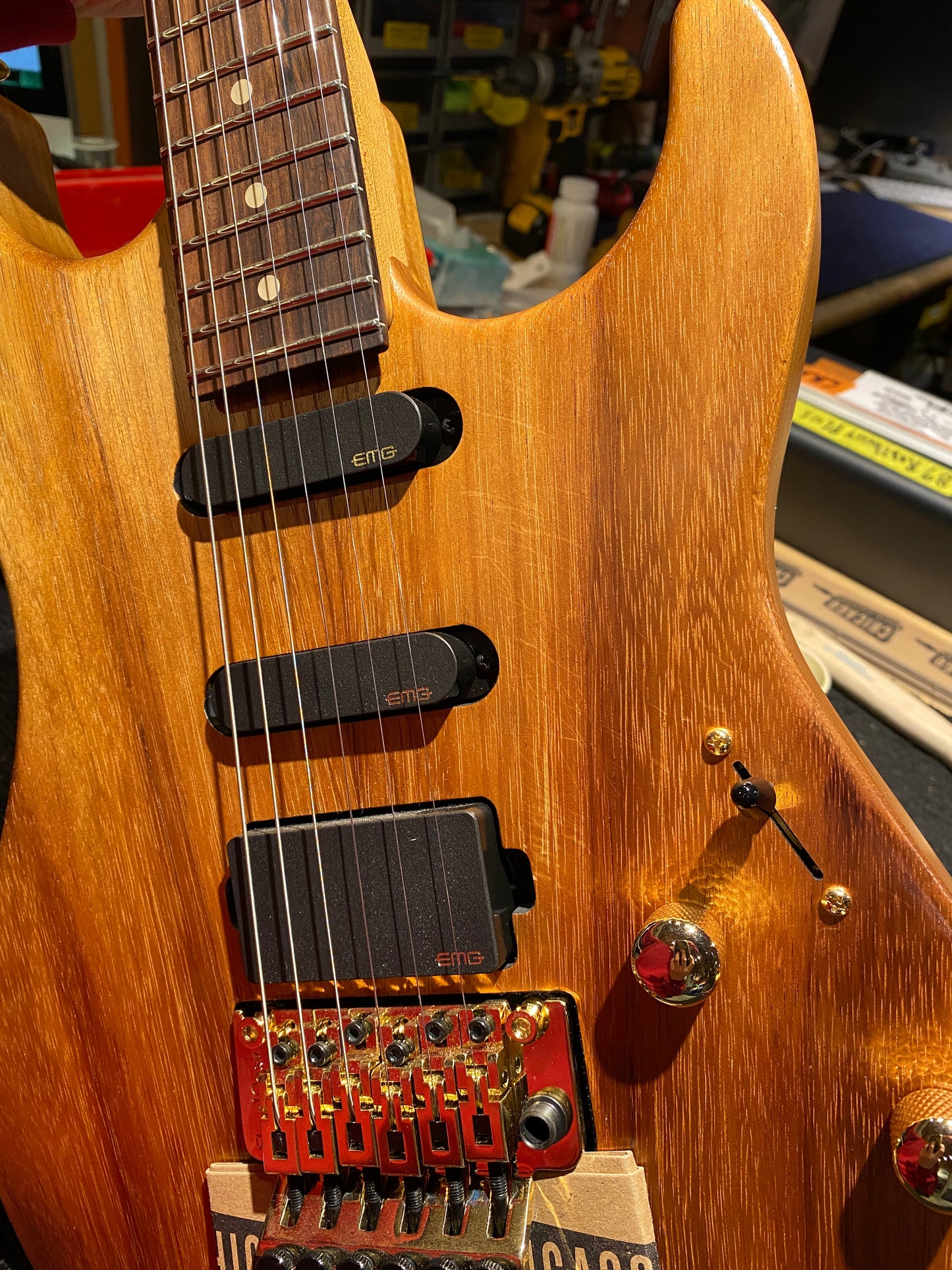 Suhr Reb Beach Signature Series Standard Natural w/Koa Top