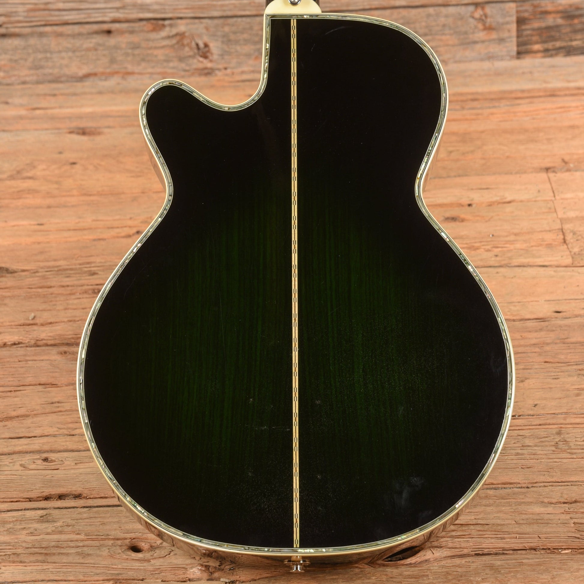 Takamine Custom Acoustic Guitar Green Green - John Oates