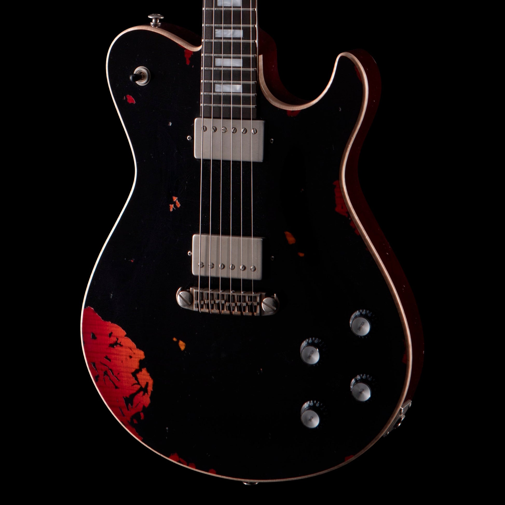 Tausch La Grange Nitro Relic Black over Cherry Sunburst