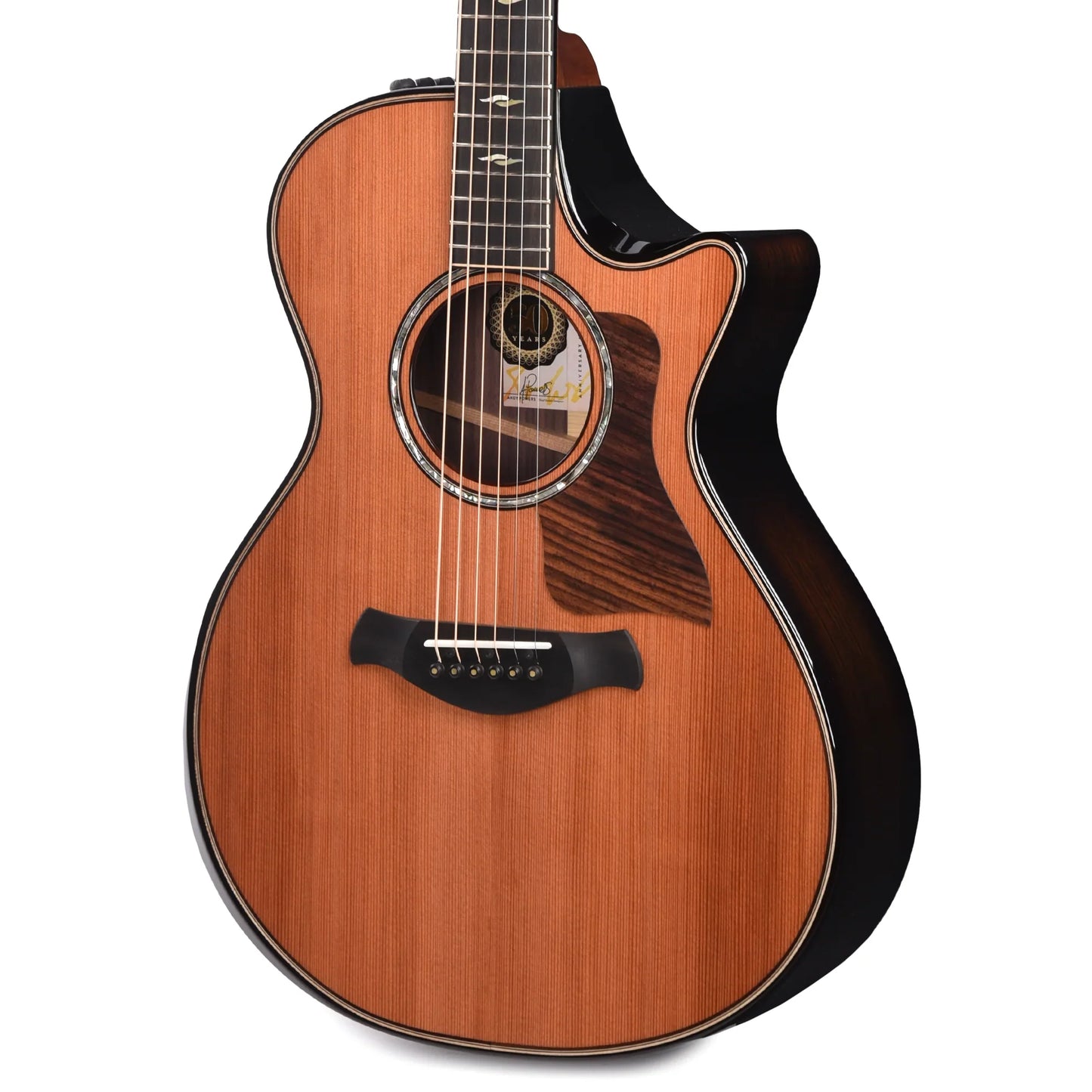 Taylor 50th Anniversary Limited Builder's Edition 812ce Grand Concert Sinker Redwood/Rosewood Natural