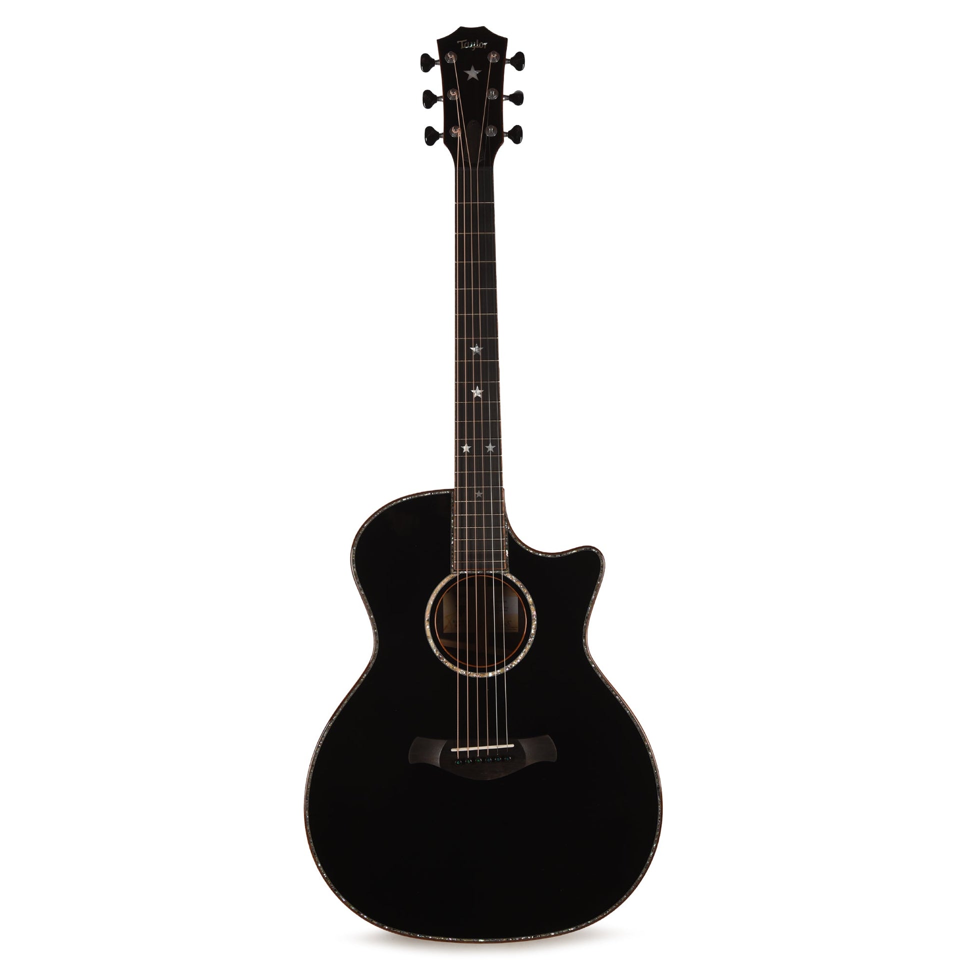 Taylor Special Edition Guitars 4 Vets 814ce Spruce/Figured Rosewood Black w/Claria Pickup