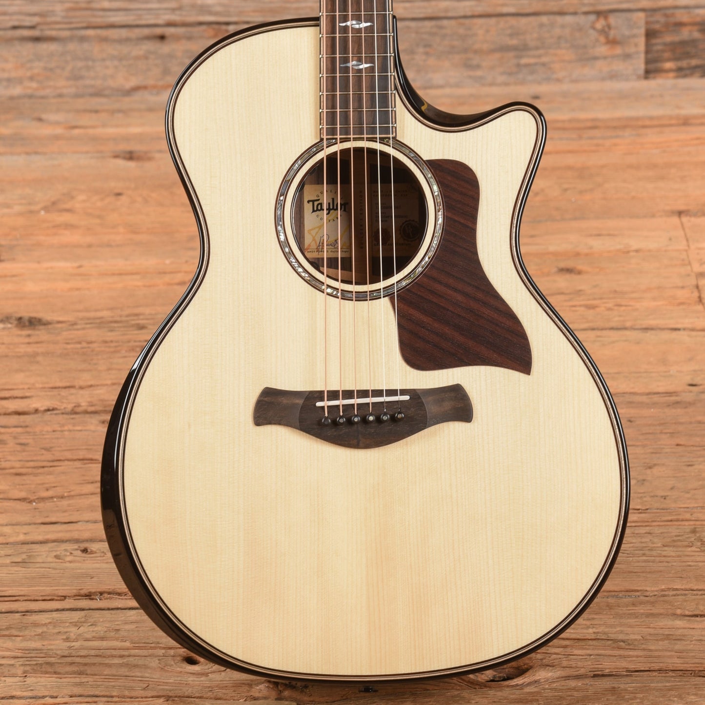 Taylor Next Generation Builder's Edition 814ce Grand Auditorium Adirondack Spruce/Rosewood Natural w/Claria