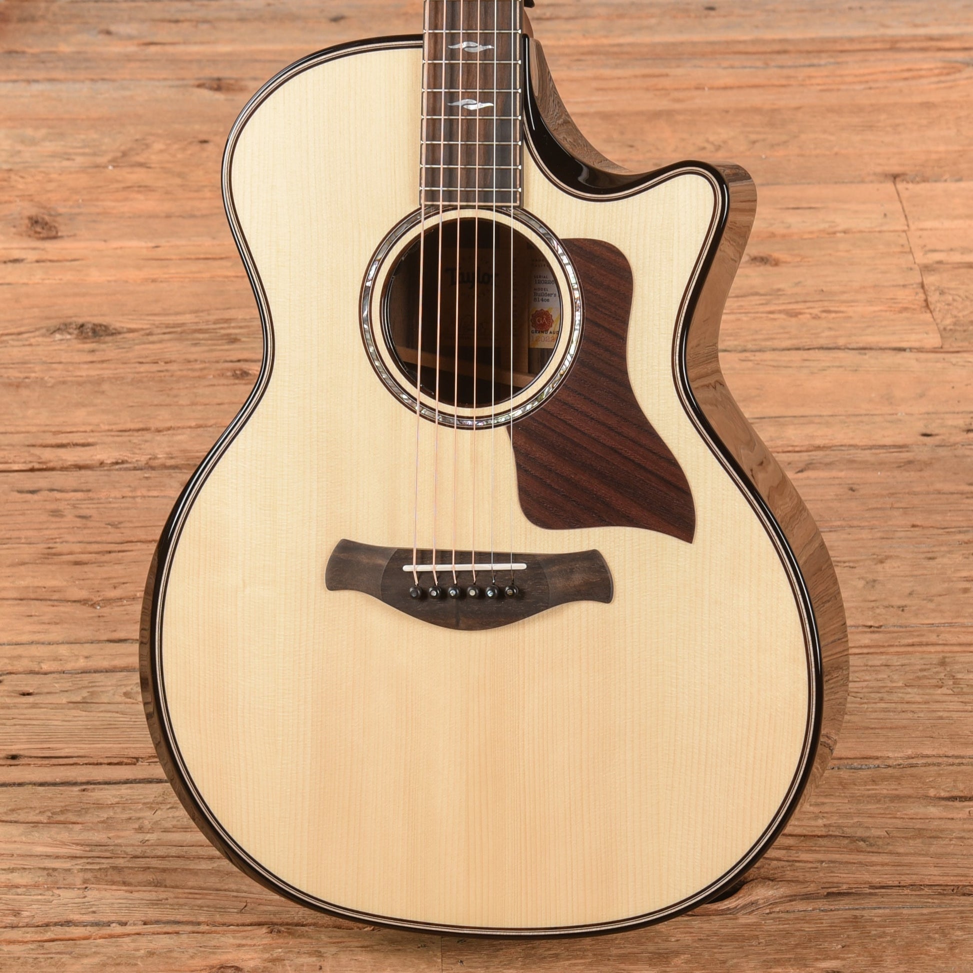 Taylor Next Generation Builder's Edition 814ce Grand Auditorium Adirondack Spruce/Rosewood Natural w/Claria
