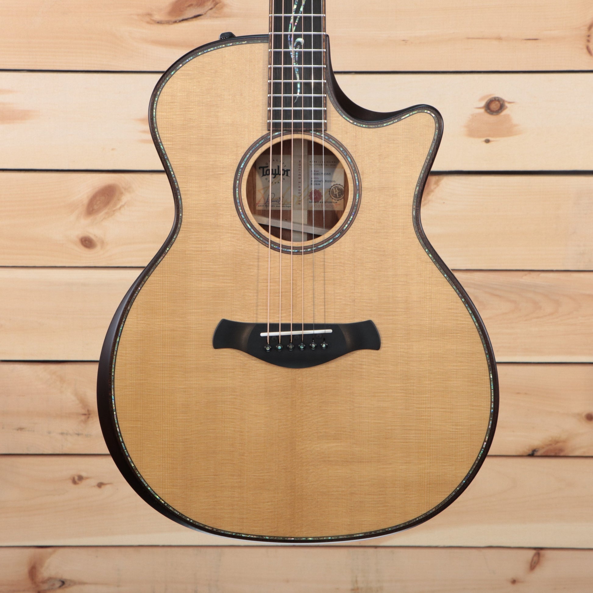 Taylor 2022 K14ce Builder's Edition - (T-548) Serial: 1208172083 - PLEK'd