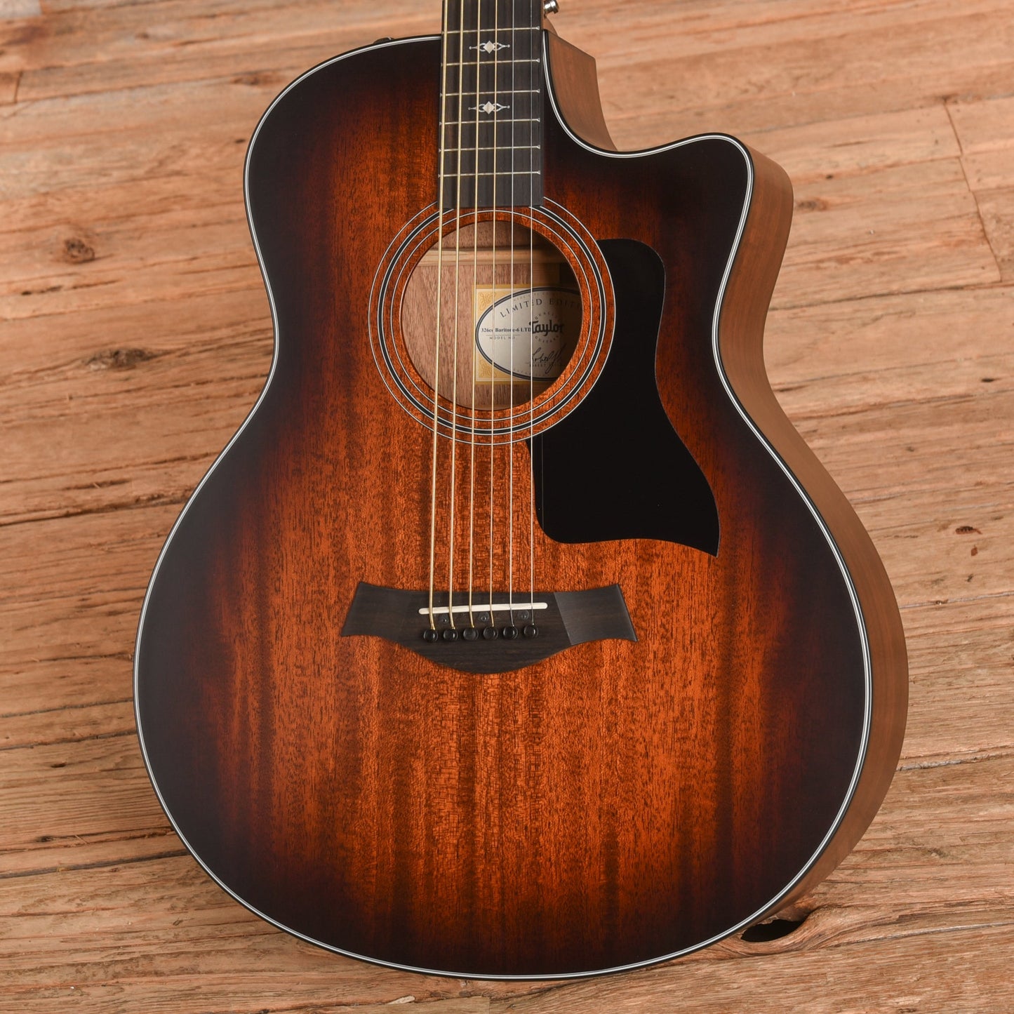 Taylor 326CE Baritone-6 LTD Sunburst 2021 - Zac Brown