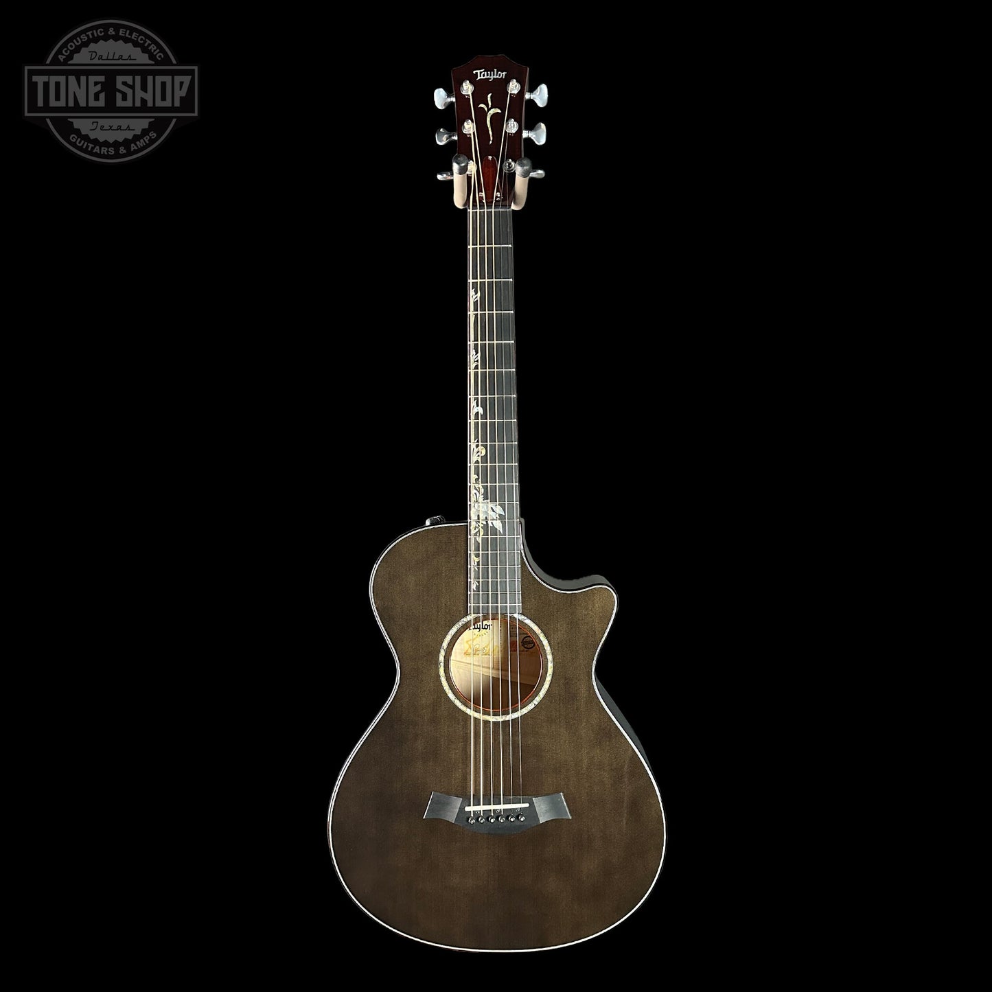 Taylor Custom Grand Concert 12-Fret Transparent Black w/case