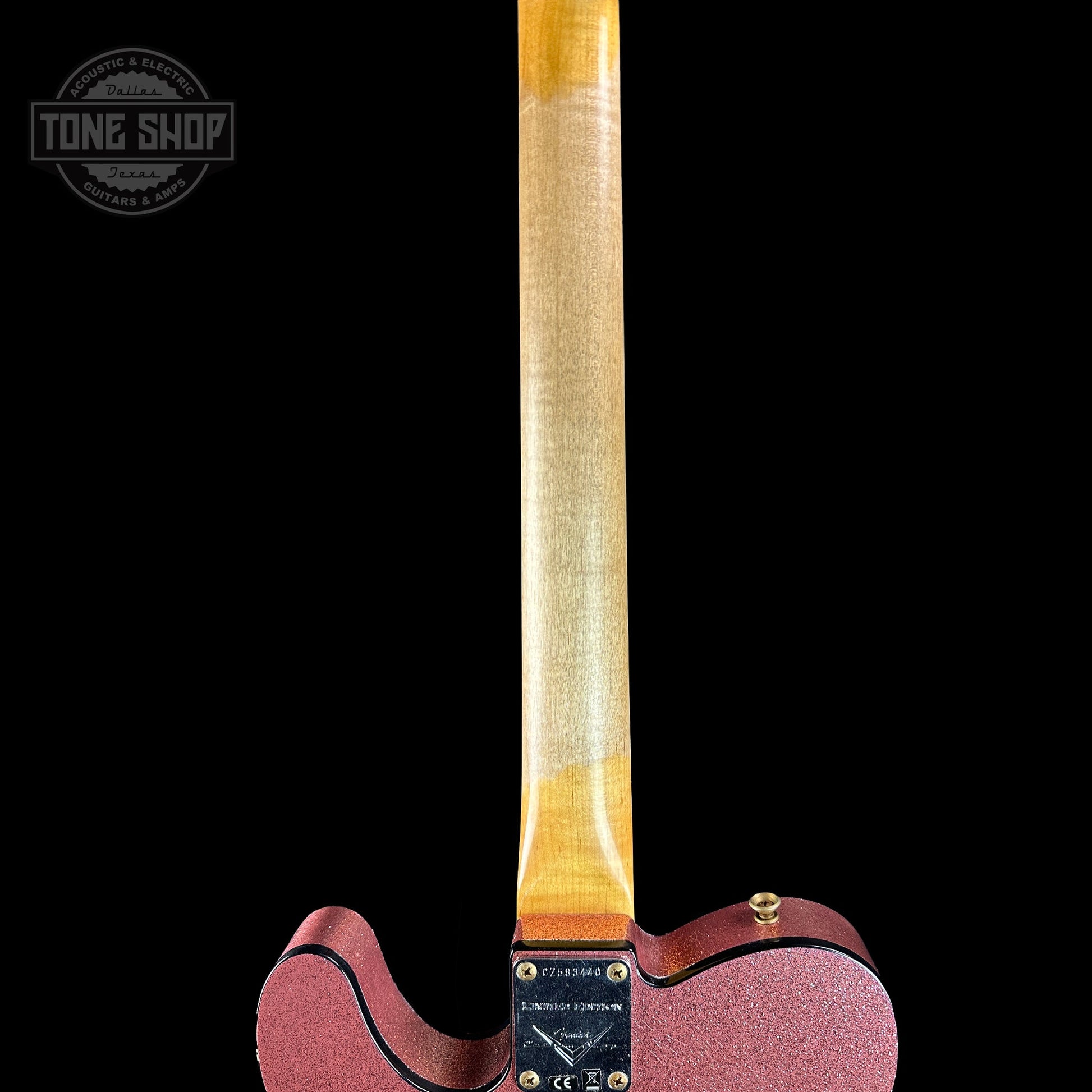 Fender Custom Shop Limited Edition Cunife Tele Custom Journeyman Relic Aged Champagne Sparkle w/case CZ583440