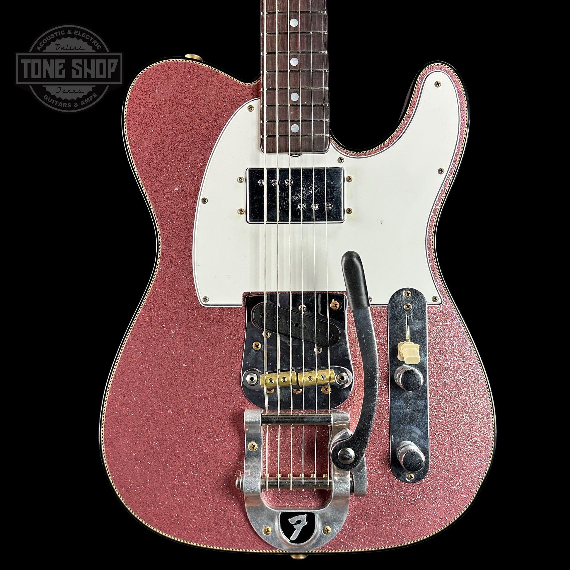 Fender Custom Shop Limited Edition Cunife Tele Custom Journeyman Relic Aged Champagne Sparkle w/case CZ583440