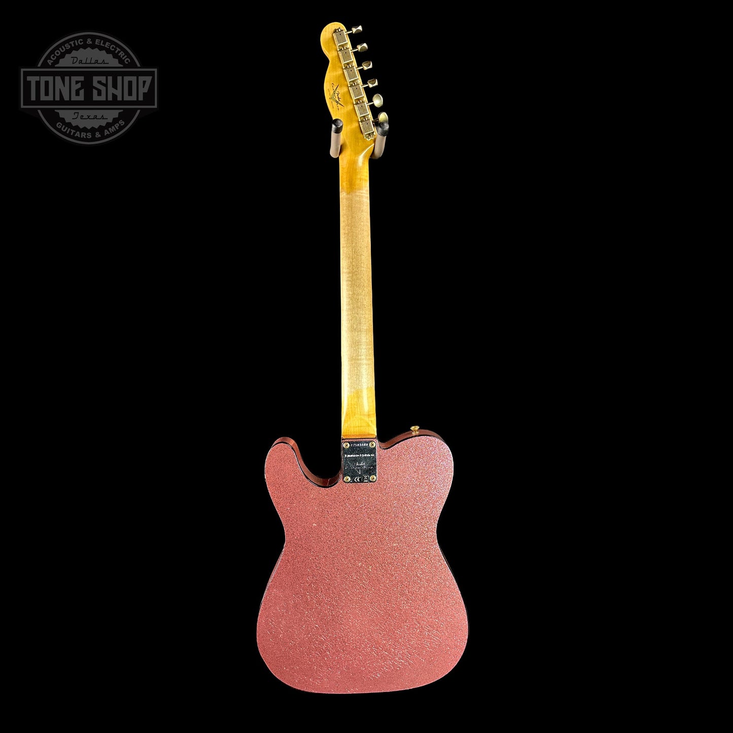 Fender Custom Shop Limited Edition Cunife Tele Custom Journeyman Relic Aged Champagne Sparkle w/case CZ583440
