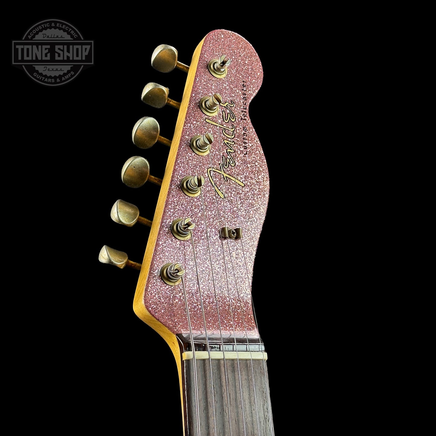 Fender Custom Shop Limited Edition Cunife Tele Custom Journeyman Relic Aged Champagne Sparkle w/case CZ583440
