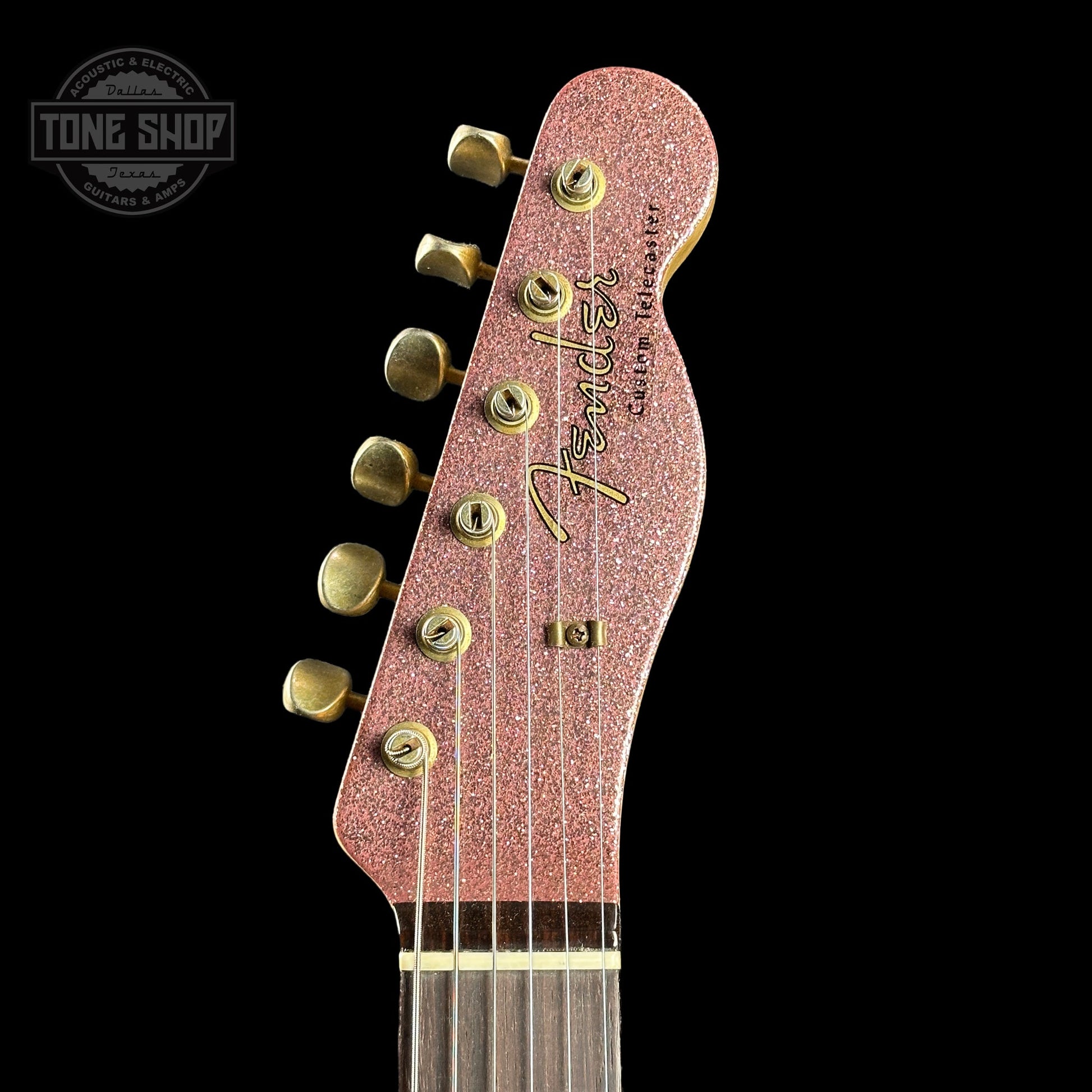 Fender Custom Shop Limited Edition Cunife Tele Custom Journeyman Relic Aged Champagne Sparkle w/case CZ583440