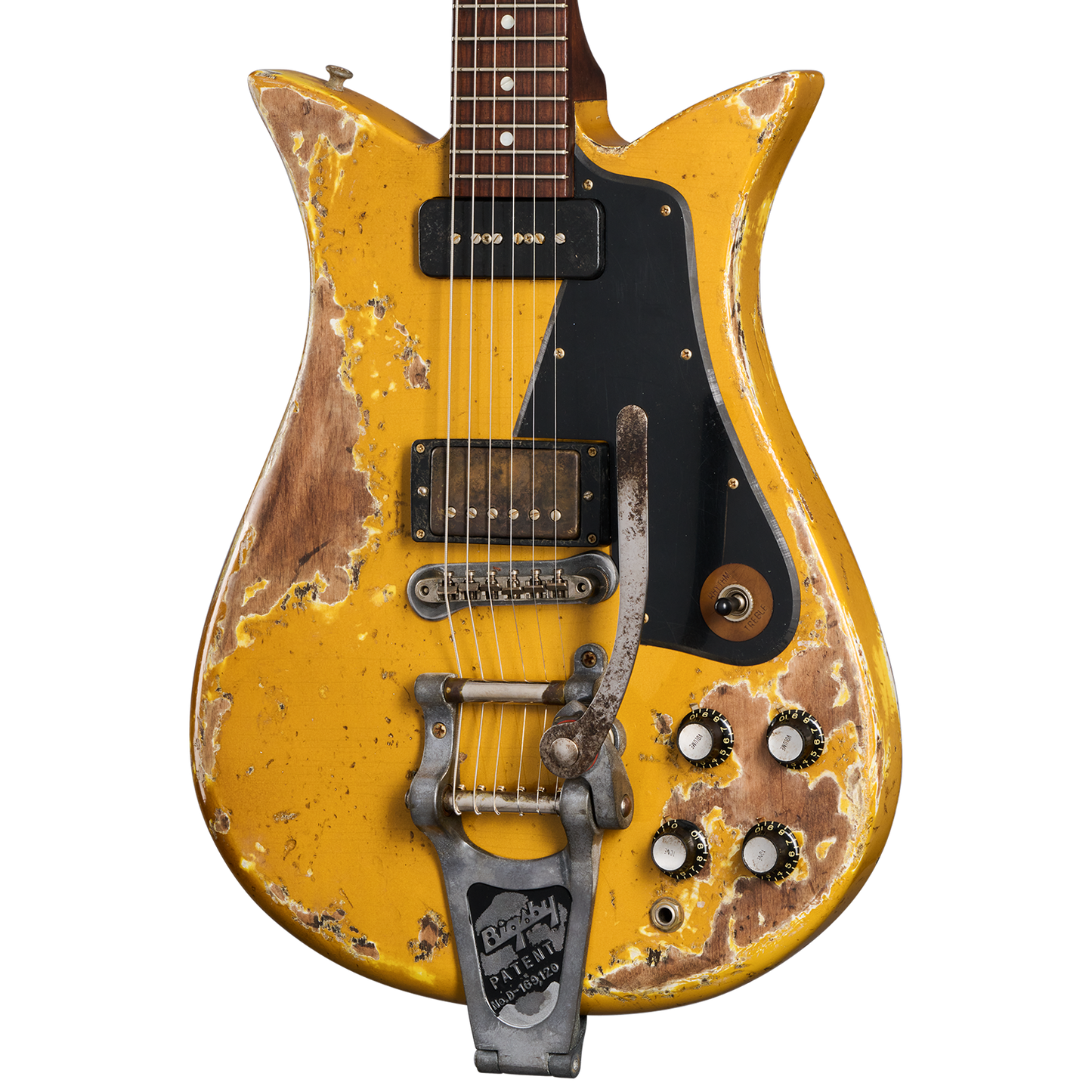 Gibson Custom Leo Scala Theodore Retroliner, TV Yellow