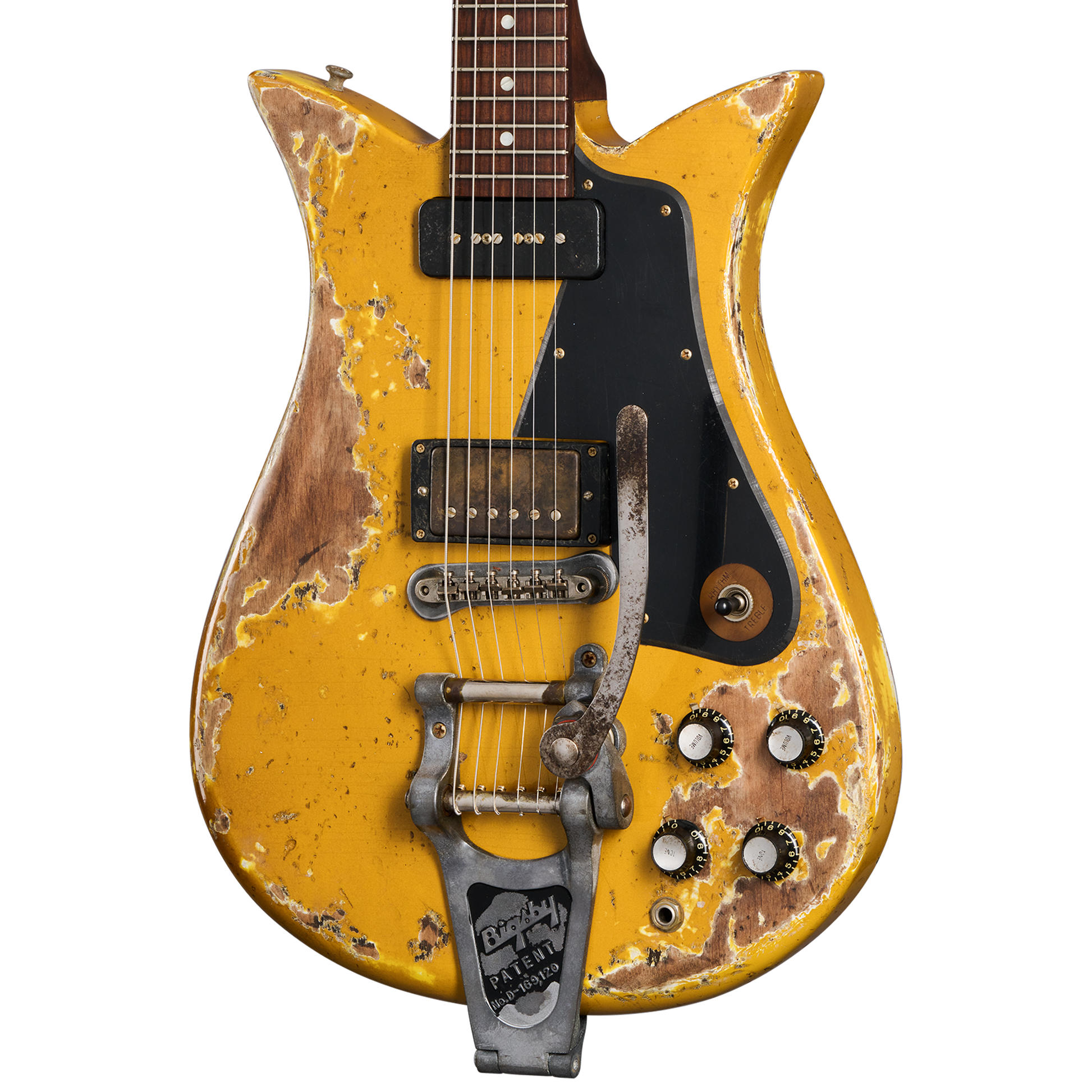 Gibson Custom Leo Scala Theodore Retroliner, TV Yellow