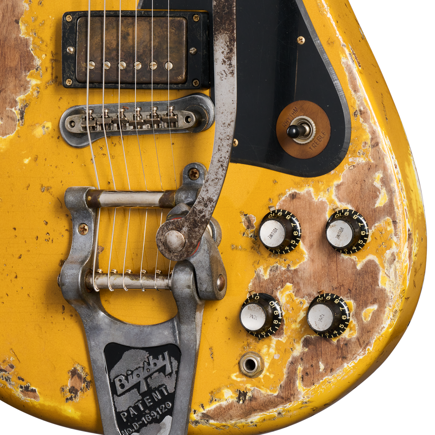 Gibson Custom Leo Scala Theodore Retroliner, TV Yellow