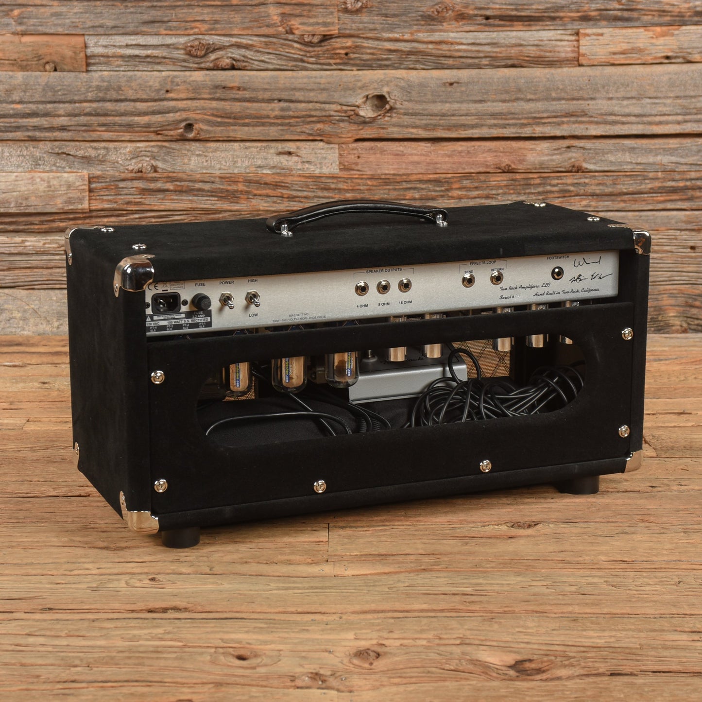Two Rock Silver Sterling Signature 100/50W Guitar Amp Head