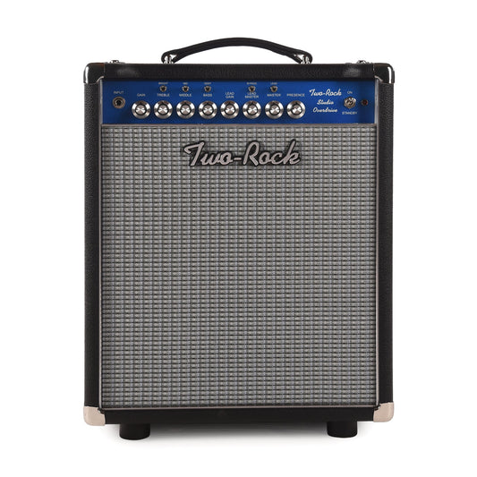 Two Rock Studio Overdrive 2-Channel Tube Amp Combo Black Bronco w/ Blue Smoke Cloth