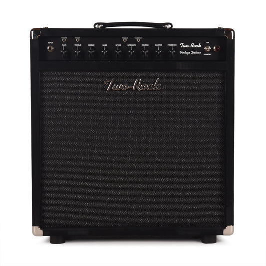 Two Rock Vintage Deluxe 40w 1x12 Combo Black Suede w/ Sparkle Cloth