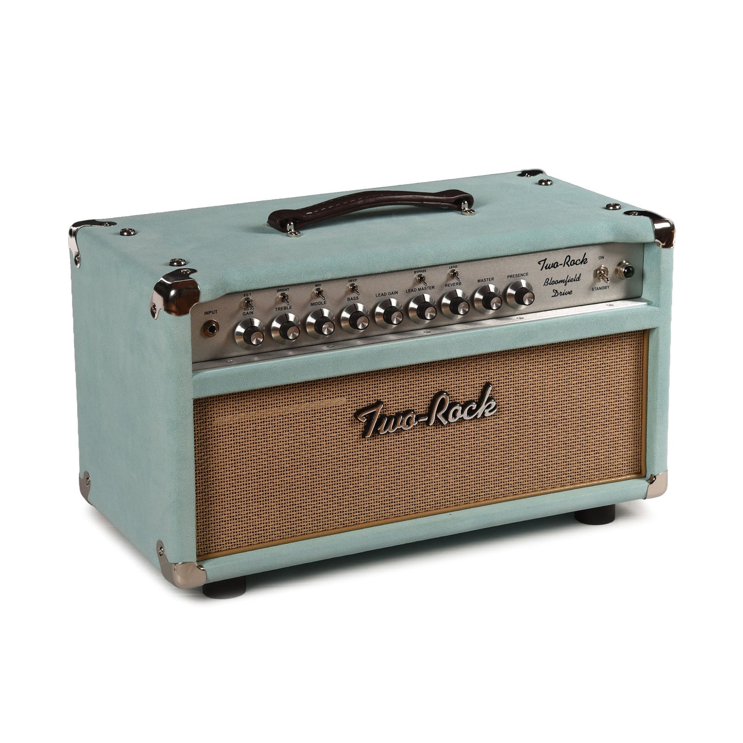 Two Rock Bloomfield Drive 100/50W Head Mint w/ Cane Grill