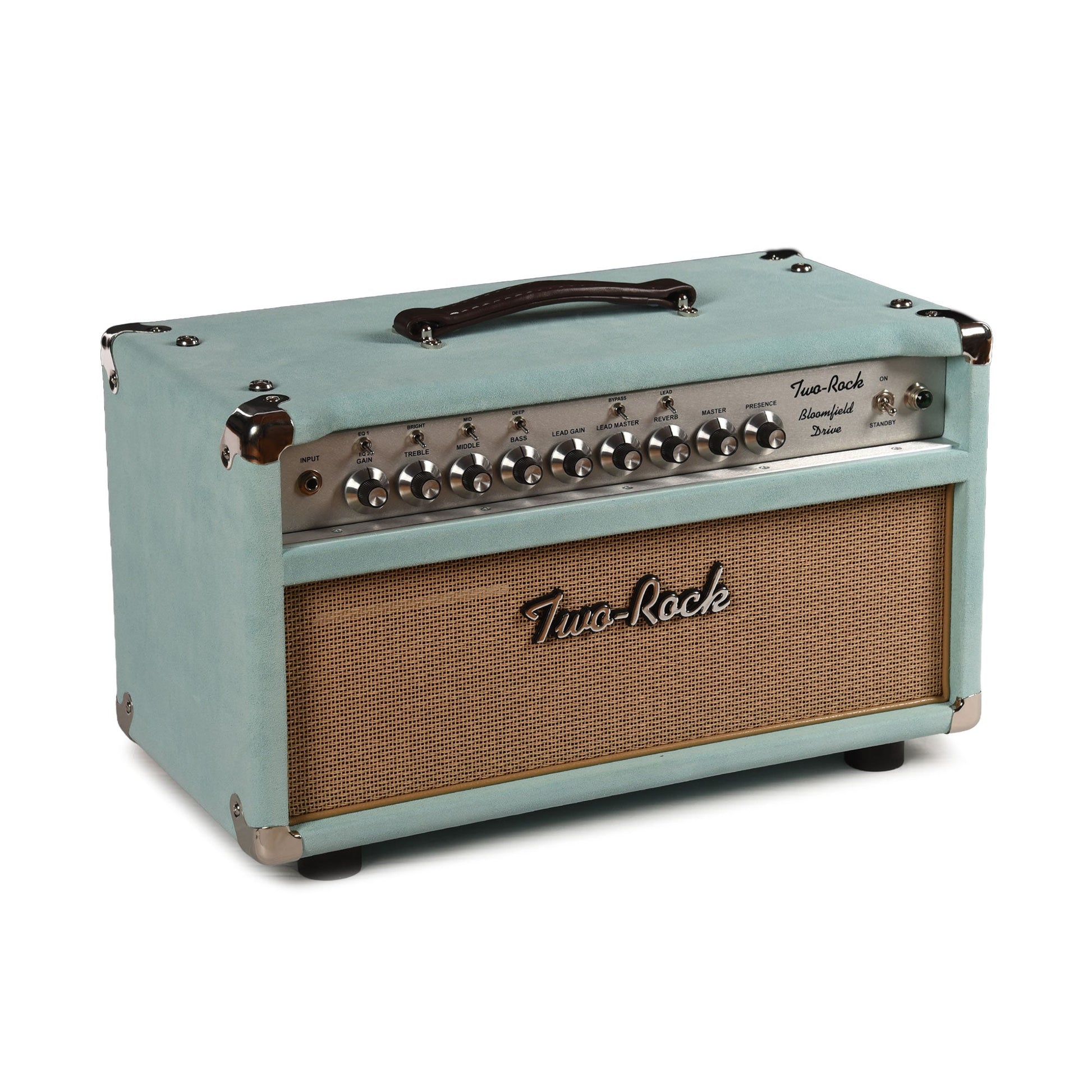 Two Rock Bloomfield Drive 100/50W Head Mint w/ Cane Grill
