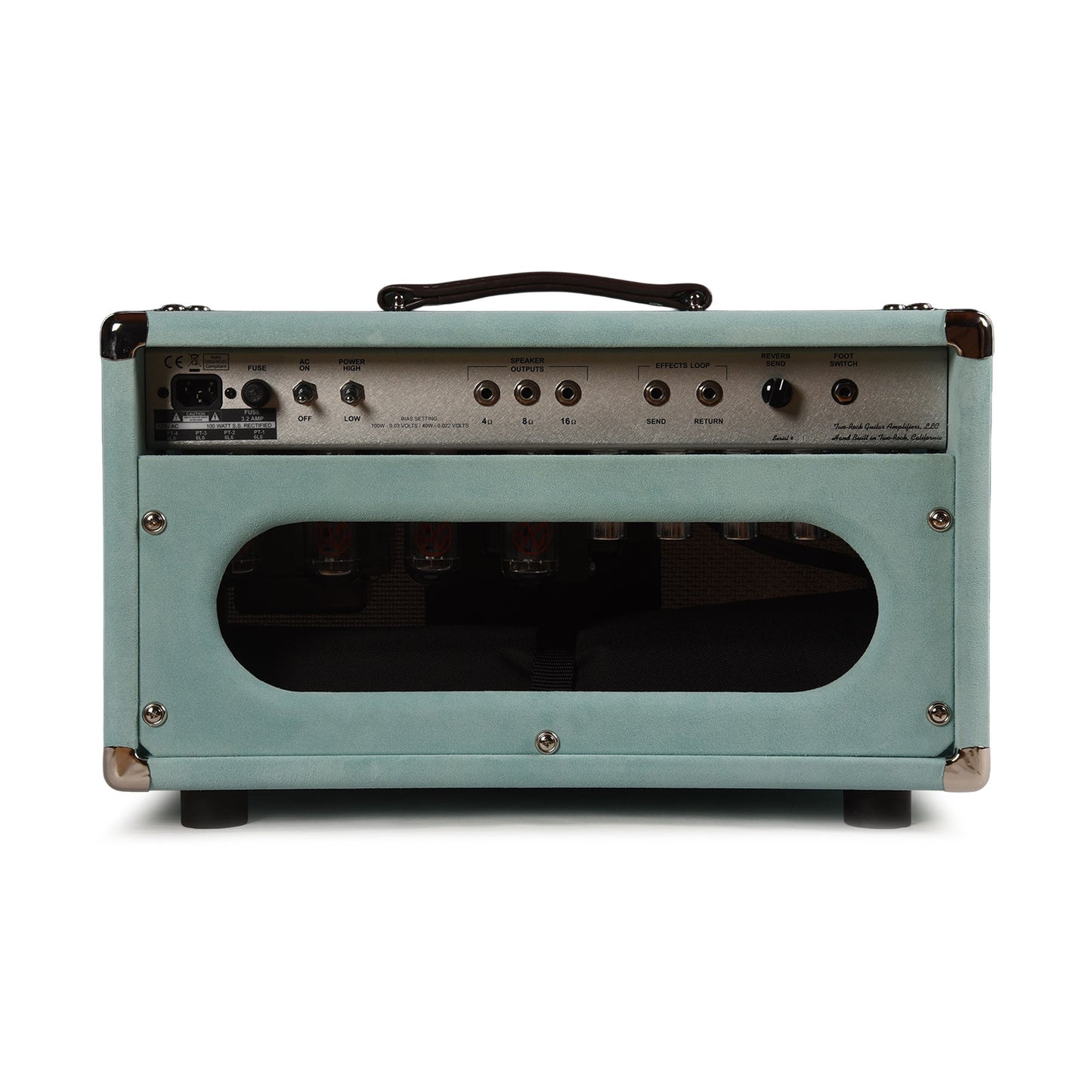 Two Rock Bloomfield Drive 100/50W Head Mint w/ Cane Grill