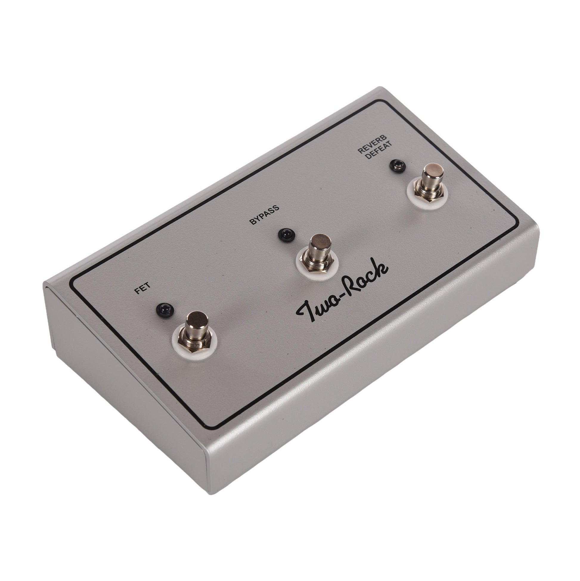 Two Rock Classic Reverb Signature Silver Anodized 100w Head Medium Blue Suede w/ Cane Grill & Silver Skirted Knobs