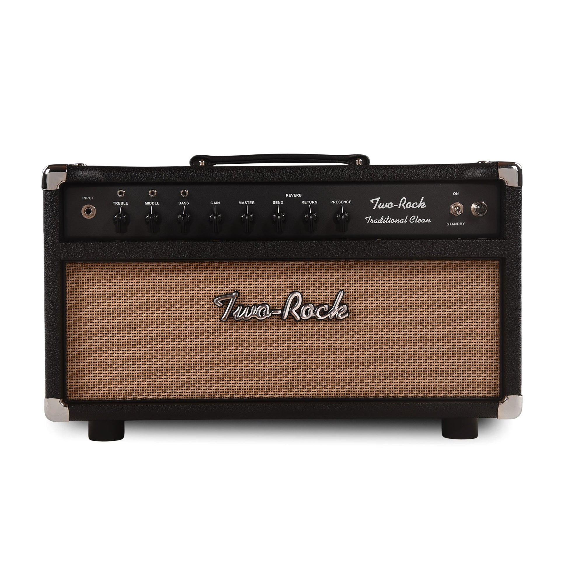 Two Rock Traditional Clean 100/50W Head w/Black Bronco Tolex & Cane Grill Cloth
