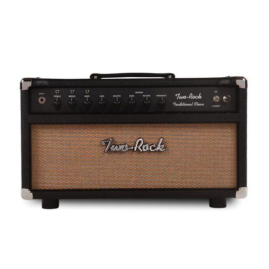 Two Rock Traditional Clean 100/50W Head w/Black Bronco Tolex & Cane Grill Cloth
