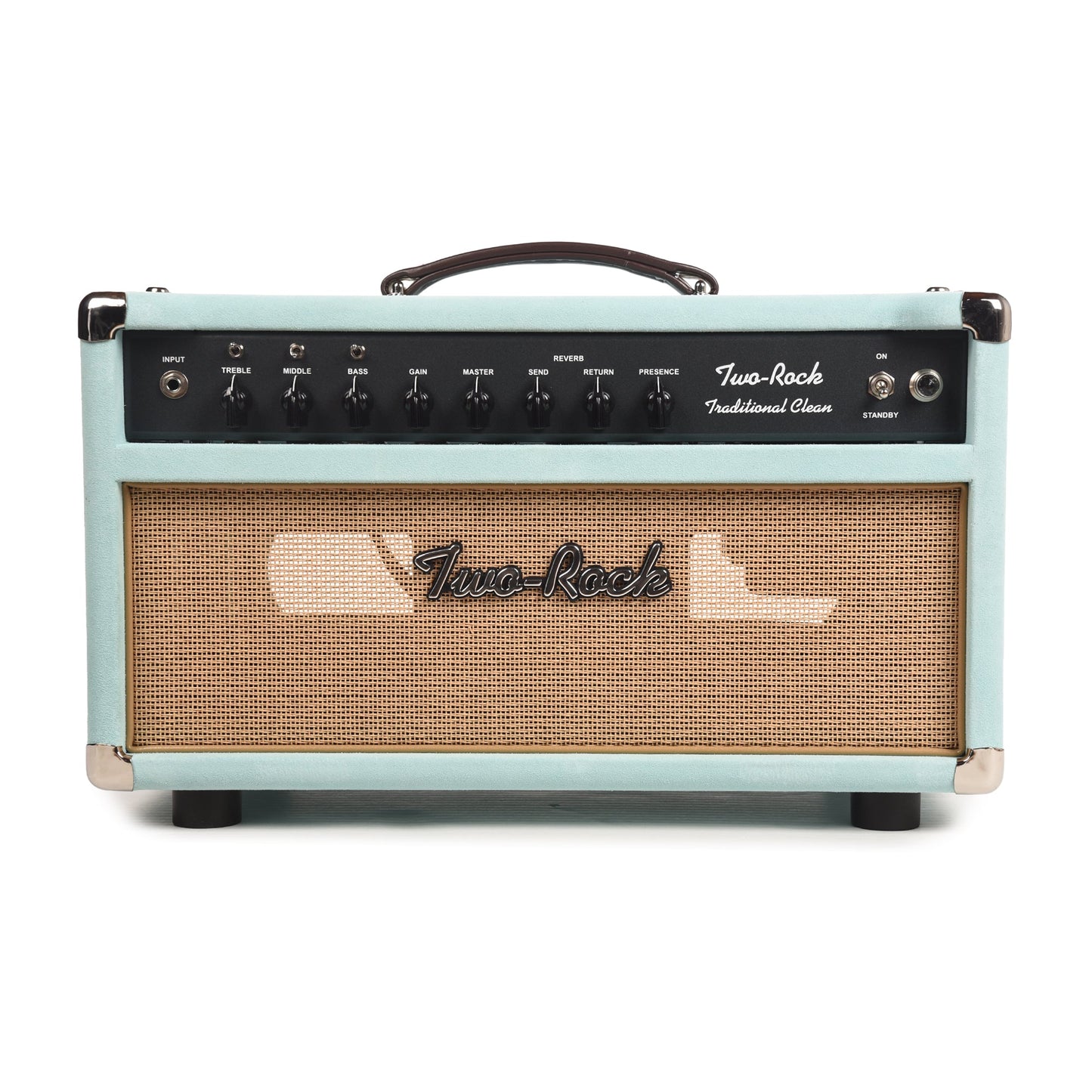 Two Rock Traditional Clean 40/20W Head w/ Mint Suede & Cane Cloth