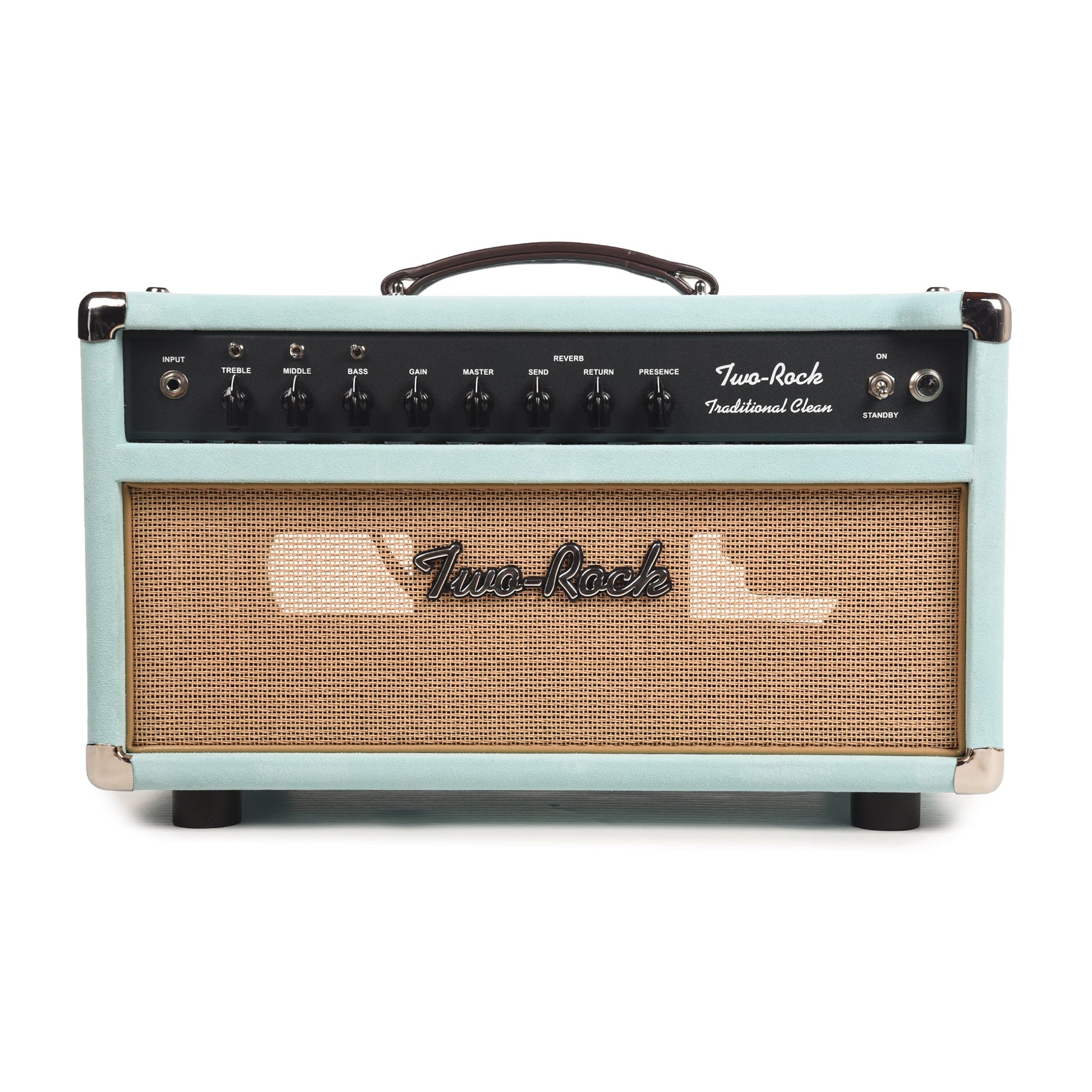 Two Rock Traditional Clean 40/20W Head w/ Mint Suede & Cane Cloth