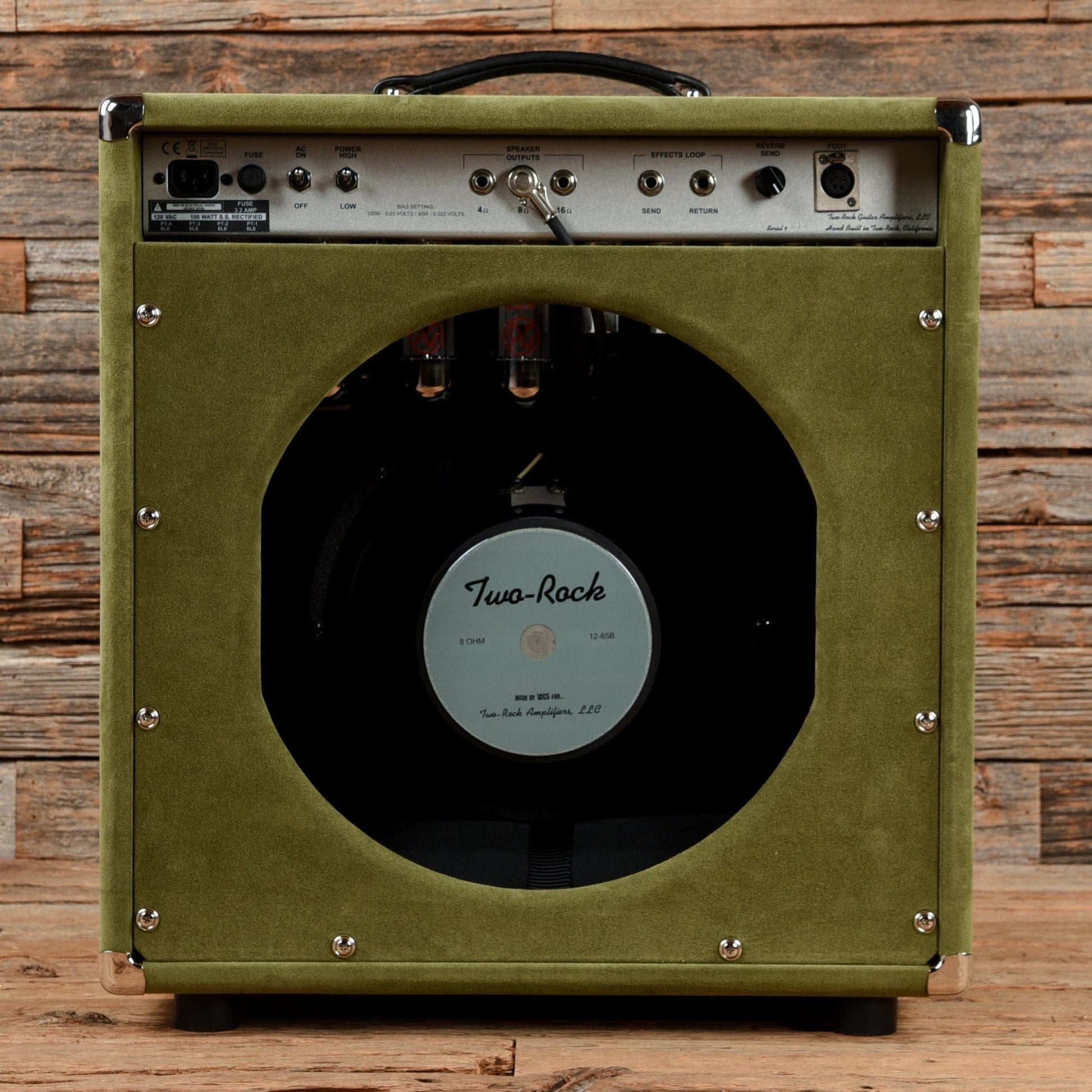 Two Rock Bloomfield 100/50w 1x12" Combo Moss Suede