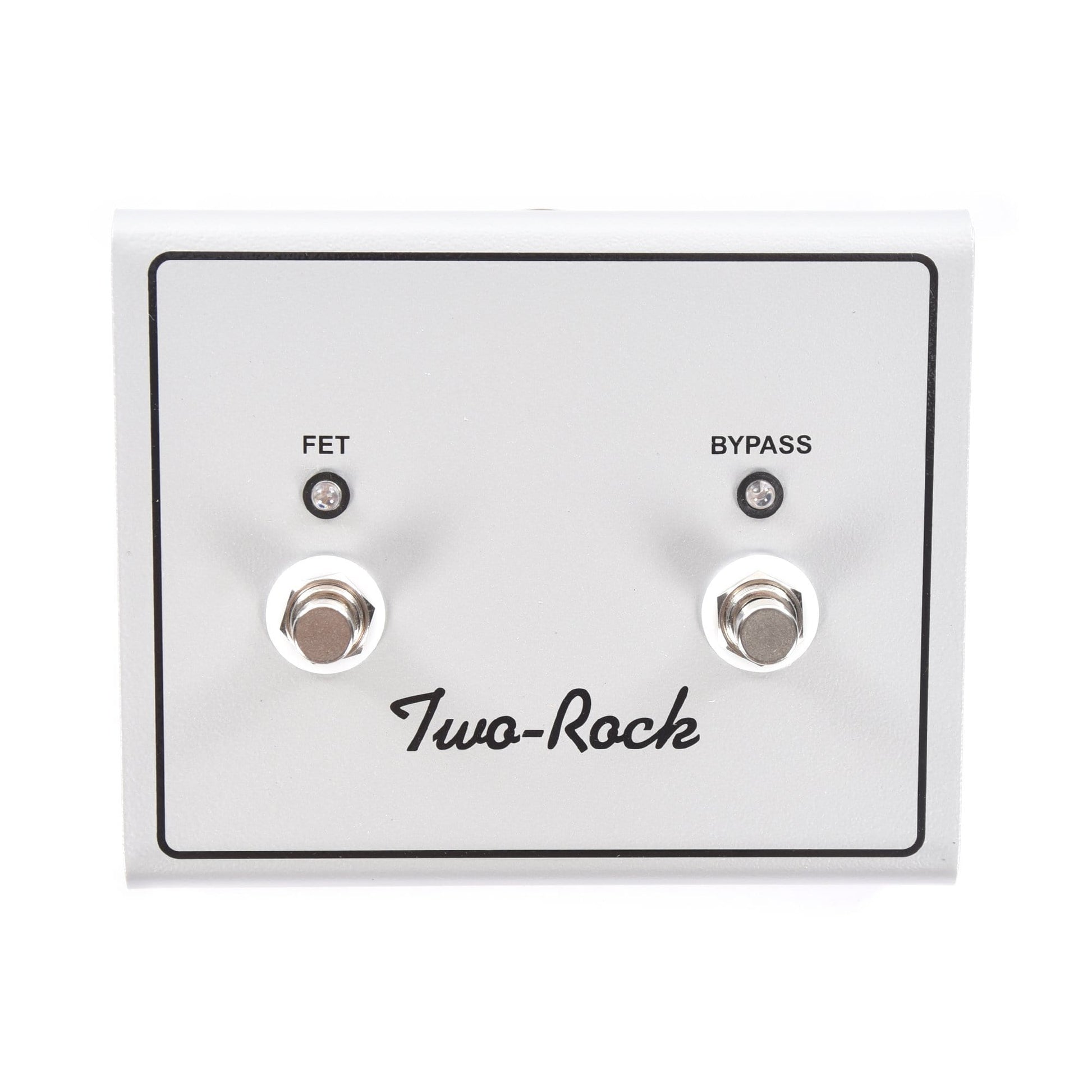 Two Rock Silver Sterling Signature 100W Head Silver Anodize Chasis w/Black Tolex & Silver Knobs