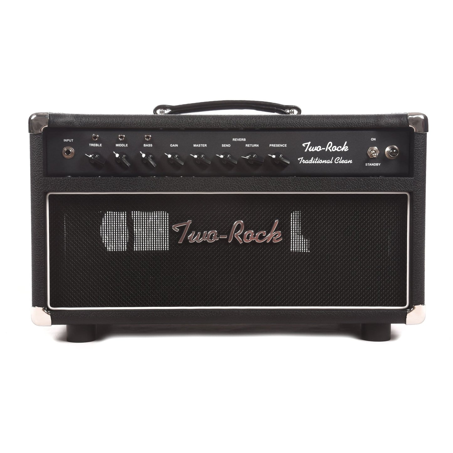 Two Rock Traditional Clean 100/50W Head w/Black Bronco Tolex & Black Matrix Grill Cloth
