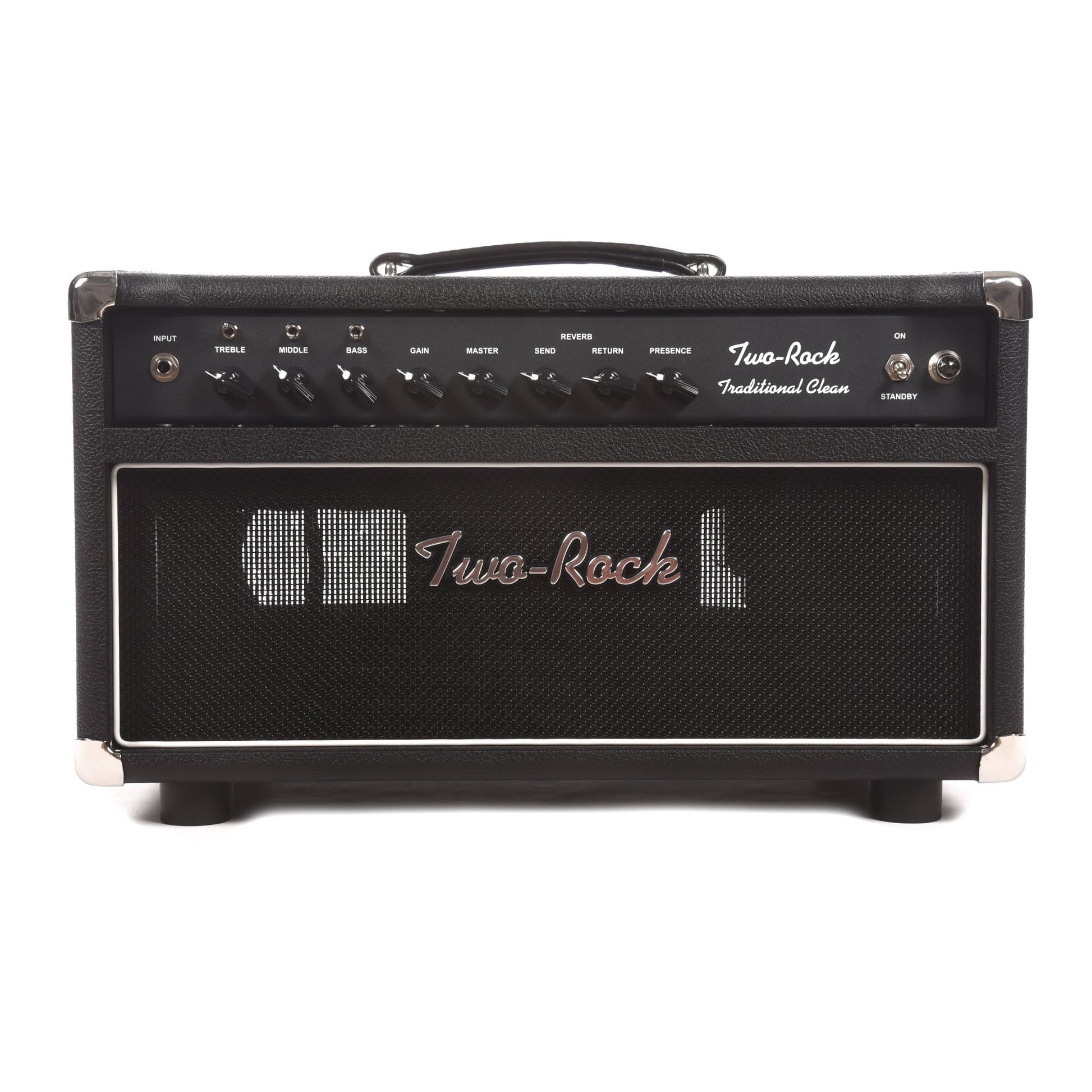 Two Rock Traditional Clean 100/50W Head w/Black Bronco Tolex & Black Matrix Grill Cloth