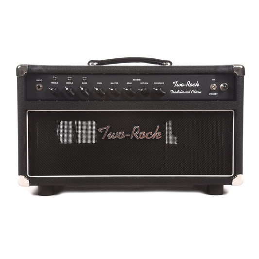 Two Rock Traditional Clean 100/50W Head w/Black Bronco Tolex & Black Matrix Grill Cloth