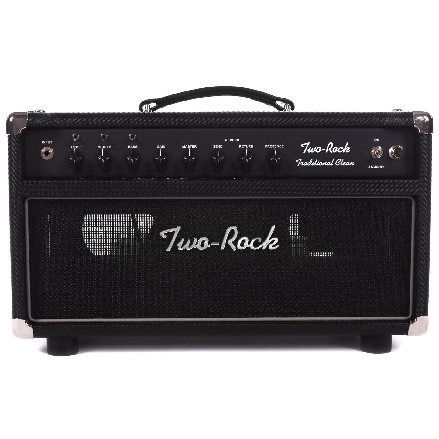 Two Rock Traditional Clean Head Black Carbon Fiber w/Black Matrix Grill Cloth