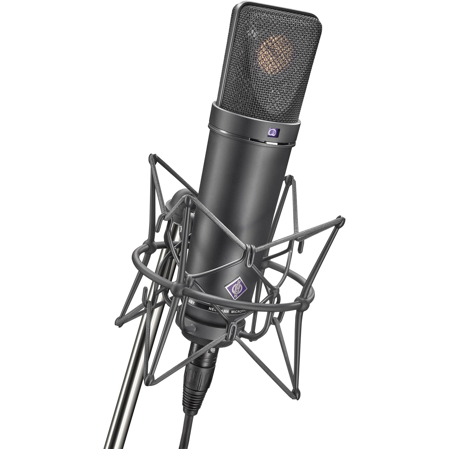 Neumann U 87 Ai Set Z Condenser Microphones Stereo Set, Black