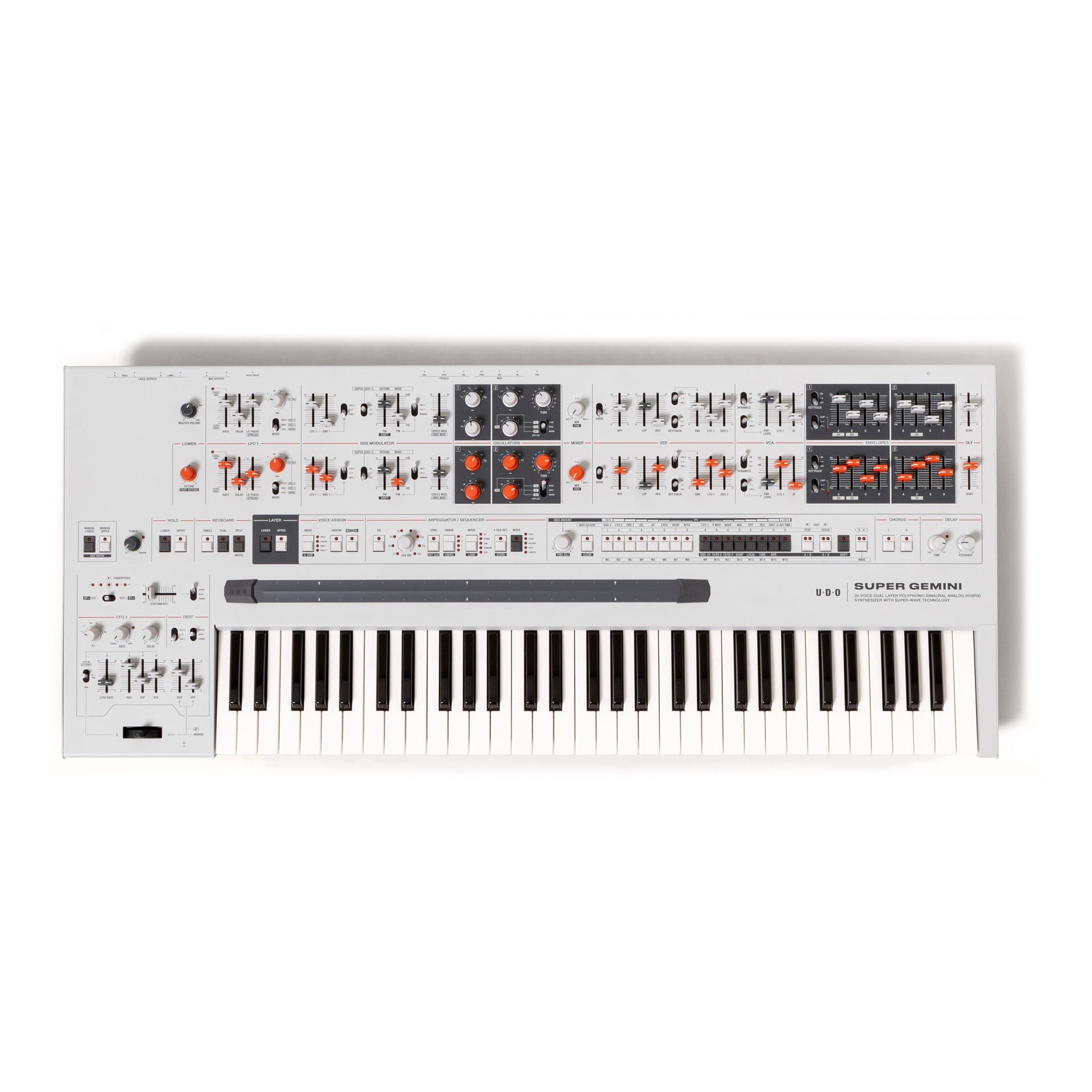 Udo Super Gemini 20 Voice Polysynth
