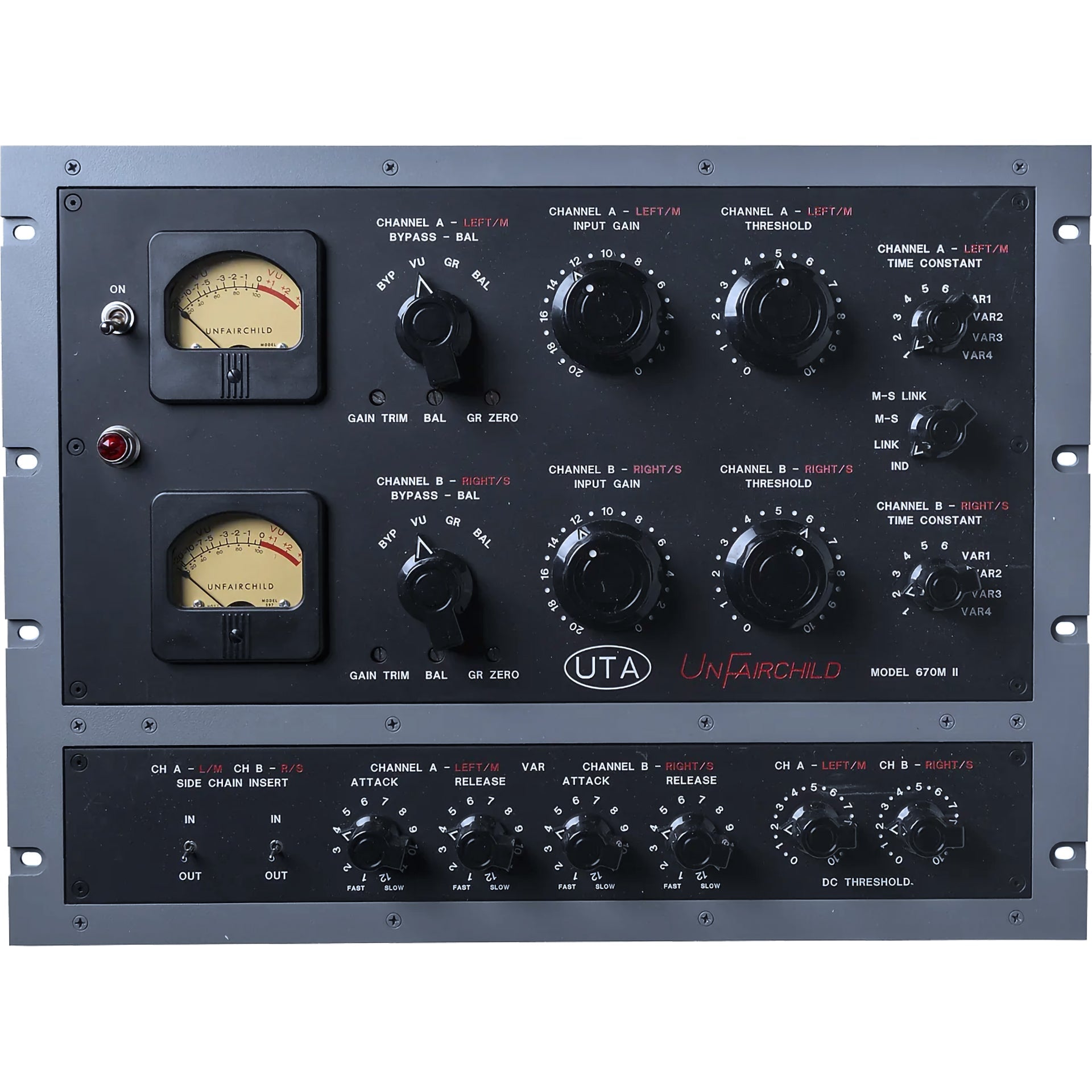 UnderTone Audio UnFairchild 670M II Stereo Tube Compressor