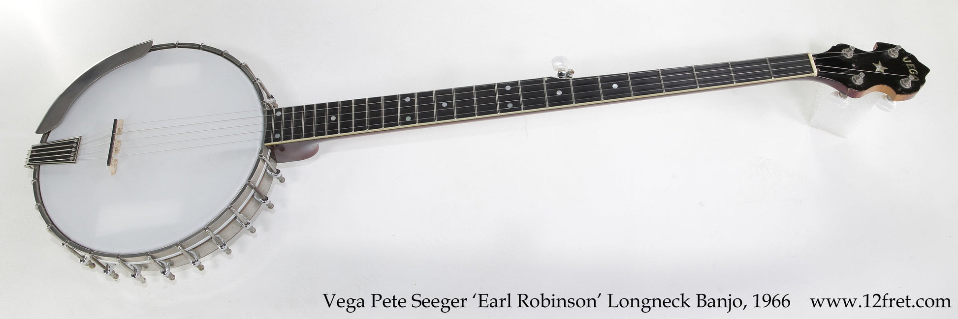 Vega Pete Seeger 'Earl Robinson' Longneck Banjo, 1966  [USED]
