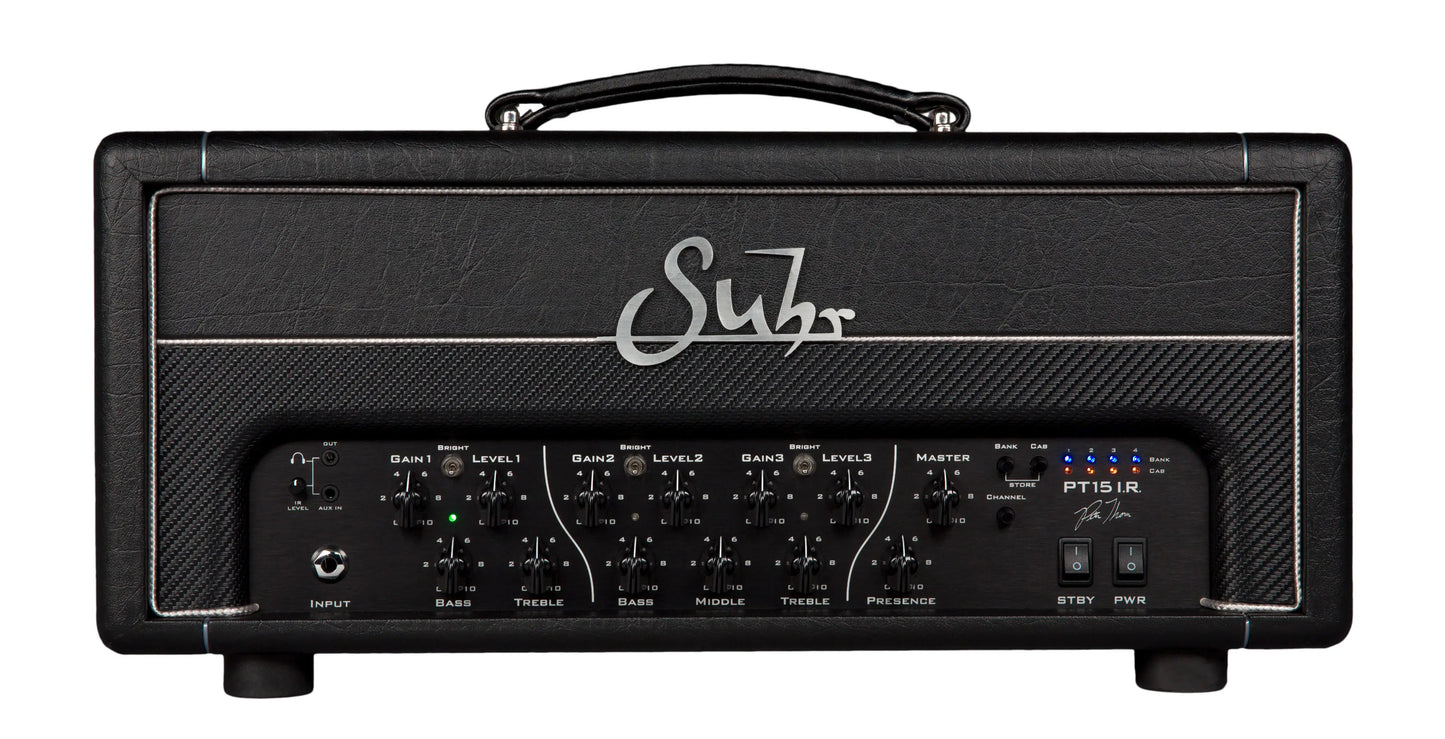 Suhr PT-15 I.R. Pete Thorn Signature Guitar Amp Head w/Integrated Reactive Load IR