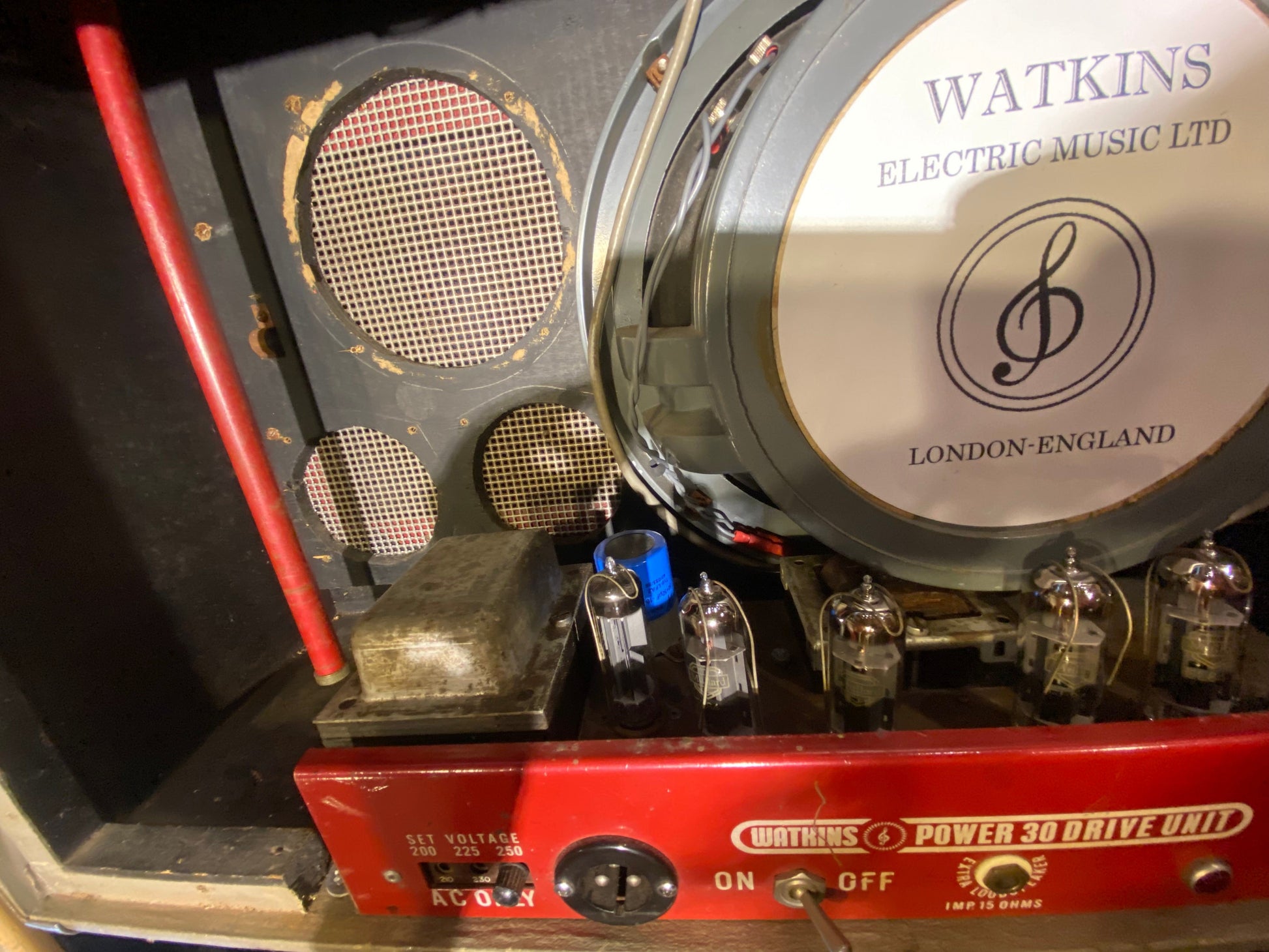 Watkins The Joker 25-Watt 1x12" Guitar Combo Amp w/ Road Case  1960s