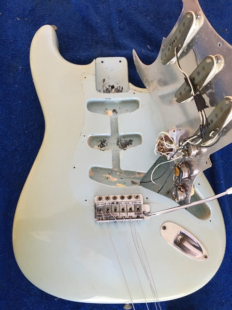 SOLD  - Vintage Fender Stratocaster Refin – USA 1972